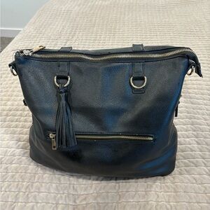 Black Bella tunno diaper bag